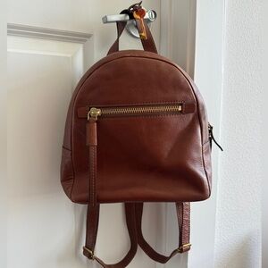 Fossil Megan Small Leather Backpack